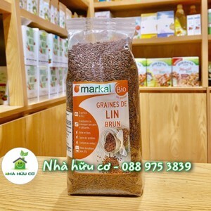 Hạt lanh nâu hữu cơ Markal 100g