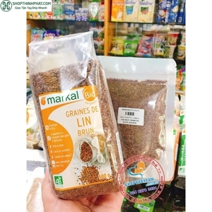 Hạt lanh nâu hữu cơ Markal 100g