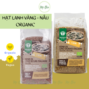 Hạt lanh vàng hữu cơ markal 500g