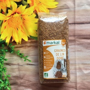 Hạt lanh vàng hữu cơ markal 500g