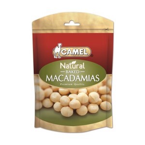 Hạt macca camel natural baked macadamias 150g