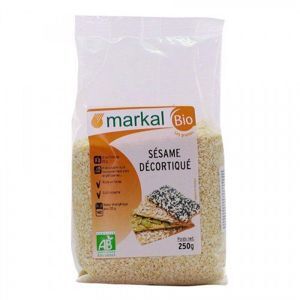 Hạt mè tách vỏ hữu cơ Markal gói 250g