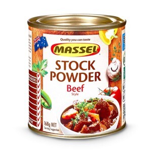 Hạt nêm hương vị bò Massel Stock Powder Beef - 168g