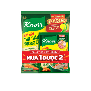 Hạt nêm thịt thăn, xương ống và tủy Knorr gói 1kg