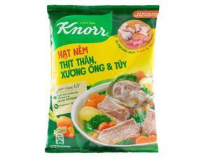 Hạt nêm thịt thăn, xương ống và tủy Knorr gói 900g