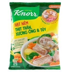 Hạt nêm thịt thăn, xương ống và tủy Knorr gói 900g