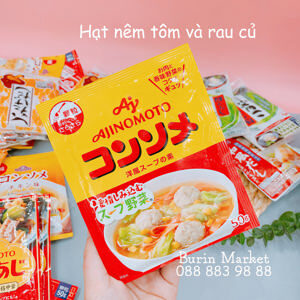 Hạt nêm tôm rau củ Ajinomoto Nhật 50g