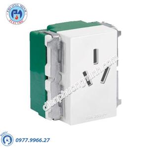 Hạt ổ cắm 3 chấu Slimax ASFMU10X