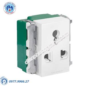 Hạt ổ cắm 3 chấu Slimax ASFMU310