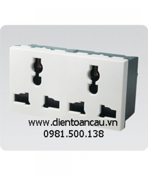 Hạt ổ cắm 5 lỗ DOBO A50-88520