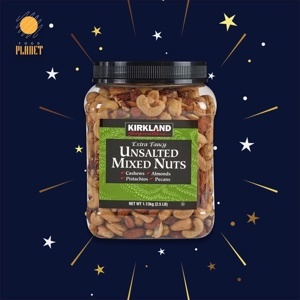 Hạt sấy khô Kirkland Unsalted Mixed Nuts