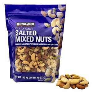 Hạt sấy khô Kirkland Unsalted Mixed Nuts