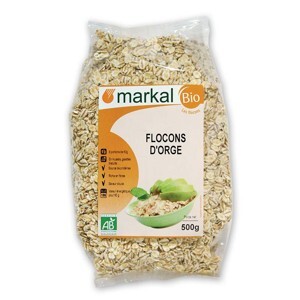 Hạt ý dĩ cán dẹp hữu cơ Markal 500g