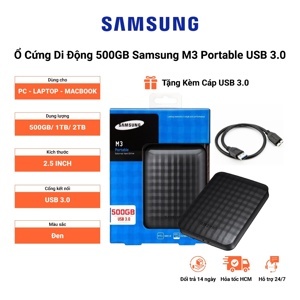 Ổ cứng HDD 500Gb Samsung M3 USB 3.0 Portable - HHD1