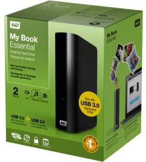 Ổ cứng cắm ngoài Western My Book  Essential Edition Smart WDBFJK0020HBK - 2TB, USB 3.0