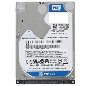 Ổ cứng HDD Western 500GB - WD5000BPVT/WD5000LPVX