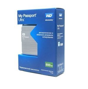 Western My Passport Ultra - 500GB, USB 3.0, 2.5 inch