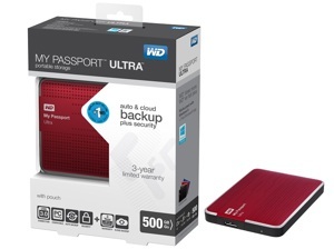 Western My Passport Ultra - 500GB, USB 3.0, 2.5 inch