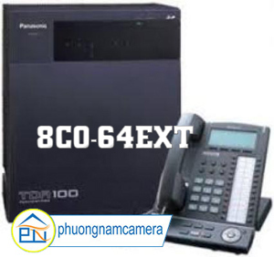 Hệ thống tổng đài IP Panasonic KX-TDA100D (8-64)