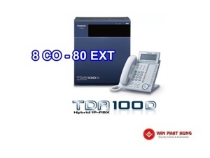 Hệ thống tổng đài IP Panasonic KX-TDA100D (8-80)