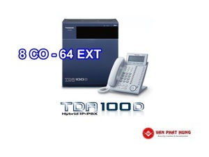 Hệ thống tổng đài IP Panasonic KX-TDA100D (8-64)