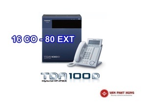 Tổng đài điện thoại Panasonic KX-TDA100D (16-80)