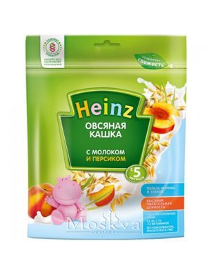 Heinz sữa, yến mạch, đào 5th 250g