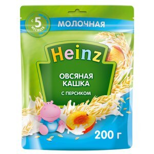 Heinz sữa, yến mạch, đào 5th 250g