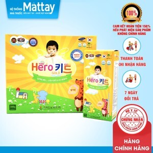 Hero Kid Gold Samsung 30 gói x 10g - Tăng chiều cao cho trẻ