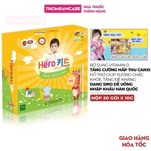 Hero Kid Gold Samsung 30 gói x 10g - Tăng chiều cao cho trẻ