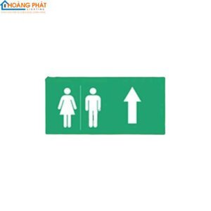 Hình chỉ hướng 1 mặt toilet lên NANOCO NEXF-TU