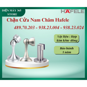 Hít cửa nam châm mạ crom mờ Hafele 938.23.004