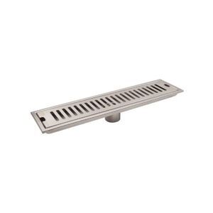 Hố ga thoát sàn Inox SUS 304 10X50cm Eurolife EL-HG1050