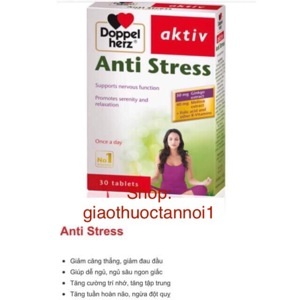 Hỗ trợ an thần, giảm căng thẳng Doppelherz Aktiv Anti Stress