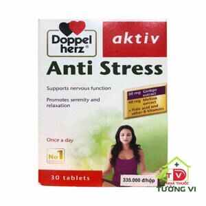 Hỗ trợ an thần, giảm căng thẳng Doppelherz Aktiv Anti Stress