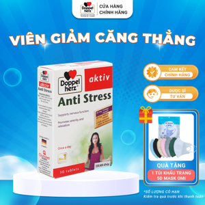 Hỗ trợ an thần, giảm căng thẳng Doppelherz Aktiv Anti Stress