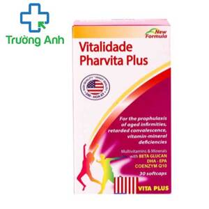 Hỗ trợ giúp tăng cường sức đề kháng Pharvita Plus Vitalidade