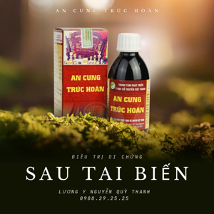 Hỗ trợ hoạt huyết tăng cường tuần hoàn máu não An Cung Trúc Hoàn