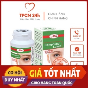 Hỗ trợ ngăn ngừa các bệnh về mắt Compound Lutein UBB