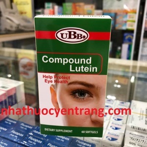 Hỗ trợ ngăn ngừa các bệnh về mắt Compound Lutein UBB