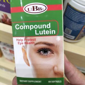 Hỗ trợ ngăn ngừa các bệnh về mắt Compound Lutein UBB