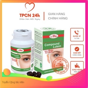 Hỗ trợ ngăn ngừa các bệnh về mắt Compound Lutein UBB