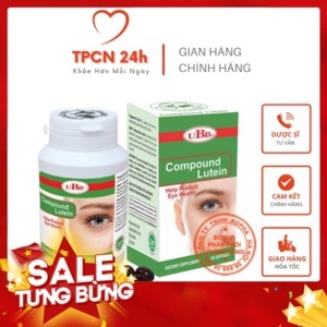 Hỗ trợ ngăn ngừa các bệnh về mắt Compound Lutein UBB