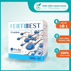 Hỗ trợ tăng chất lượng tinh trùng cho nam của Ý Fertibest