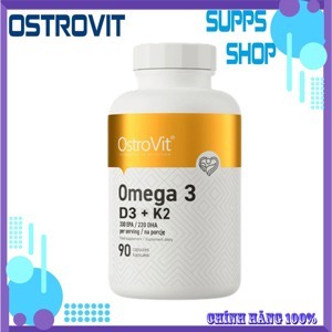 Hỗ trợ tim mạch Omega 3 Vitamin D3 Natures Blend USA 90v