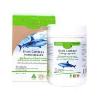 Hỗ trợ xương khớp Sụn Vi Cá Aussia Pharma Shark Cartilage 750mg