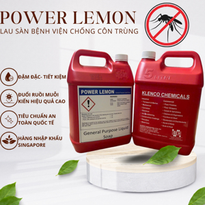 Hóa chất tẩy rửa đa năng Klenco Power Lemon 5 lít