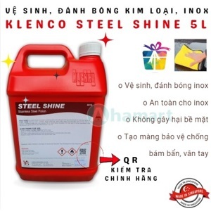Hóa chất vệ sinh thép và inox klenco Steel Shine