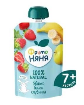 Hoa quả nghiền fruto nga 90gr