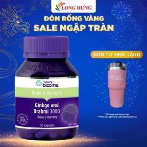 Hoạt huyết dưỡng não Blackmores Ginkgo Brahmi 40 viên